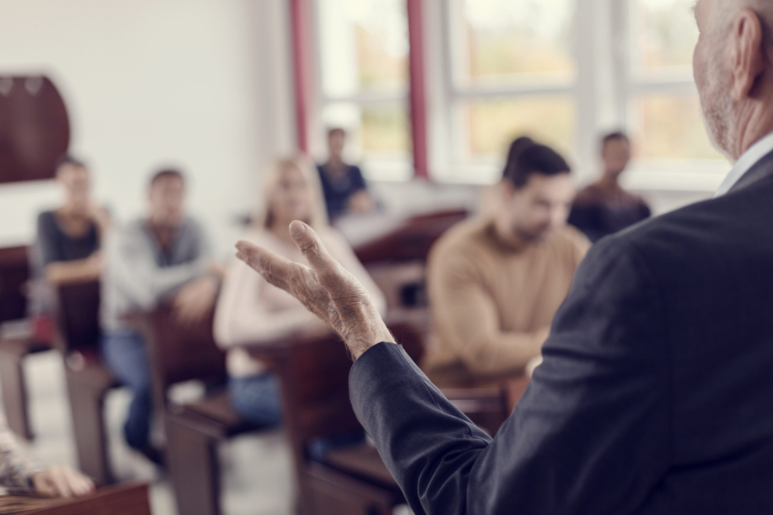 Students and profesor