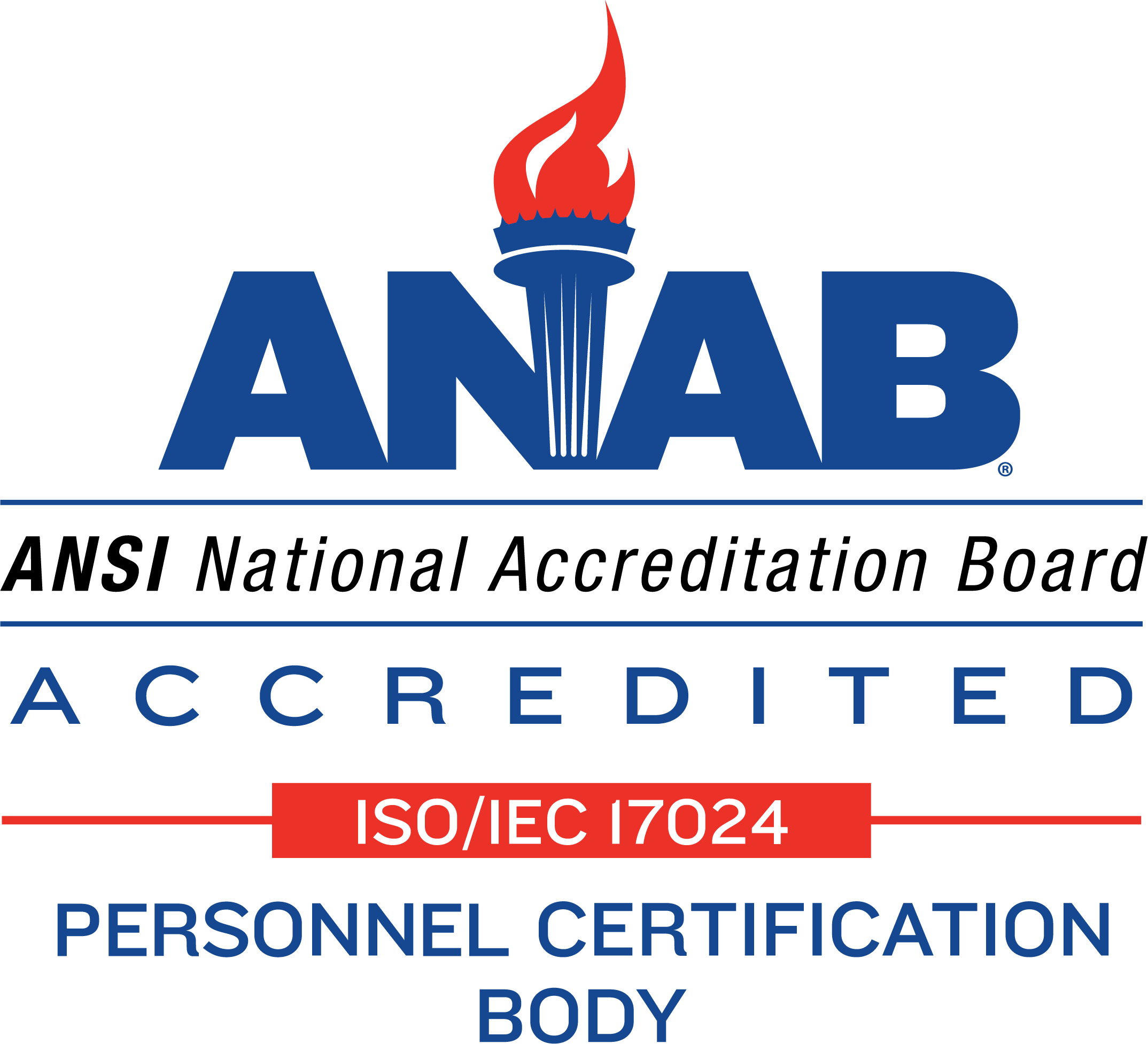 The Master Safety Professional (MSP)® and Certified Safety Director (CSD)® credentials are accredited by the ANSI National Accreditation Board (ANAB) under ISO/IEC Standard 17024:2012 General Requirements for Bodies Operating Certification of Persons.